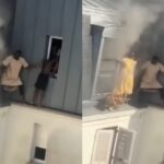 Hombre héroe en París: Rescata a 6 personas de un incendio desde una cornisa