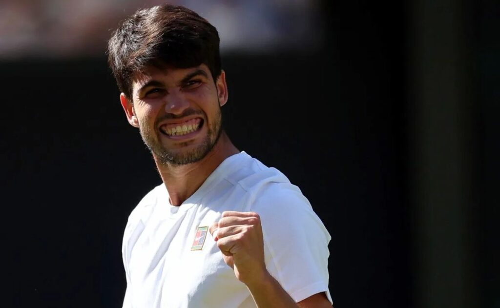 Carlos Alcaraz, a un paso del triplete en Wimbledon