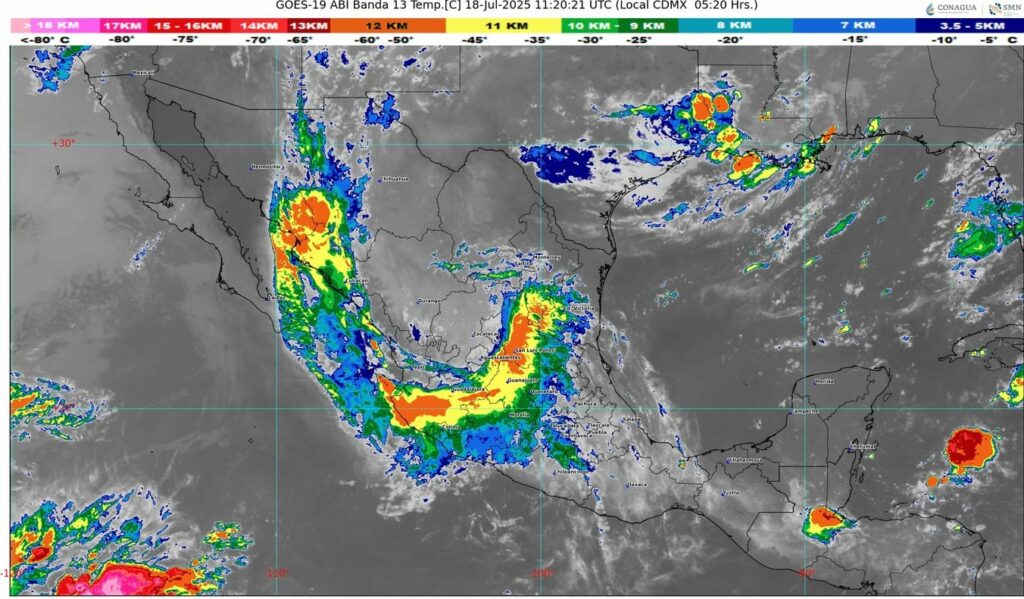 La onda tropical número 13 recorrerá la península de Yucatán