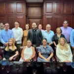 Se reúne alcalde Christian Agúndez con miembros del Colegio de Notarios de Baja California Sur