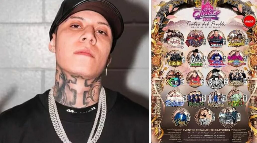 Estos son todos los artistas musicales que se presentarán en la Feria de Chalco 2025