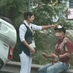 Ella es Yuli, la enfermera del IMSS que se bajó de su auto tras ver una volcadura y atendió a lesionado