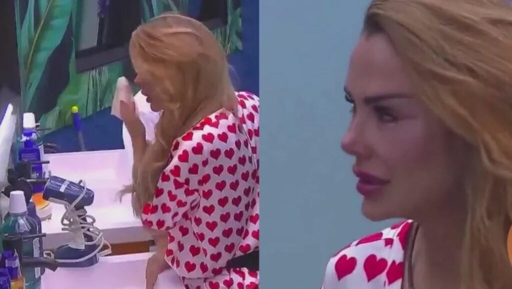 Ninel Conde rompe en llanto tras nominación y recibe emotiva consolación de Abelito en ‘La Casa de los Famosos’