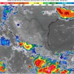 Tormentas e intenso calor marcan el clima en gran parte de México