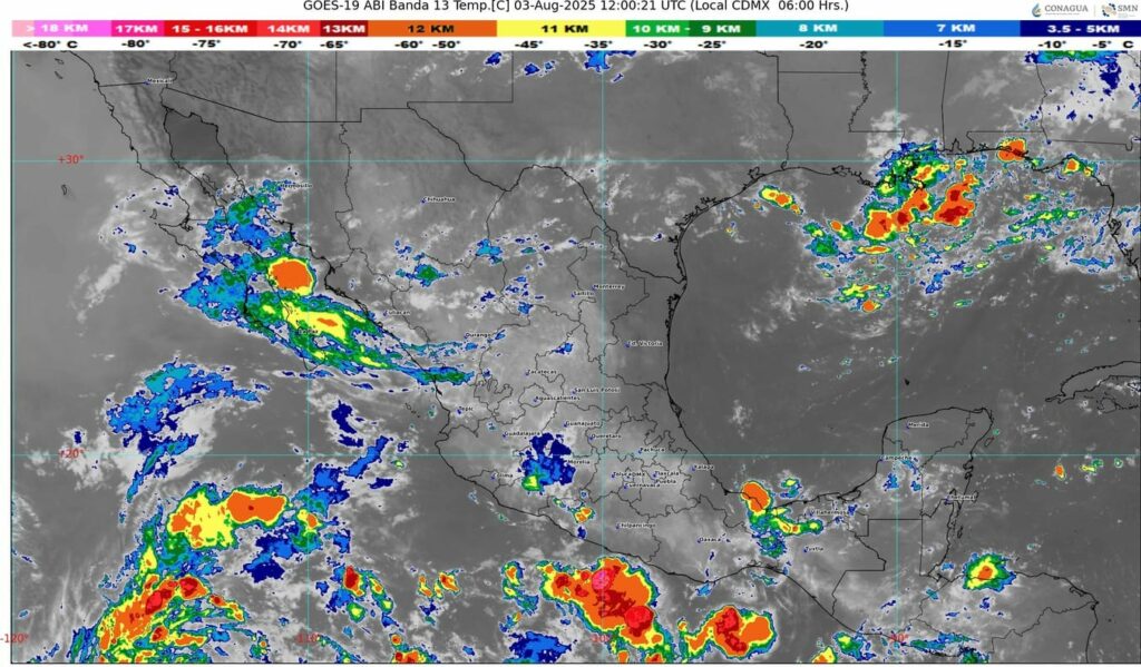 Continuará el ambiente caluroso por la tarde, sobre la mayor parte de México