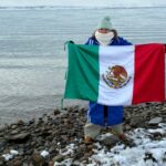 Elizabeth Hernández, la mexicana que desafía las heladas aguas del Glaciar Perito Moreno