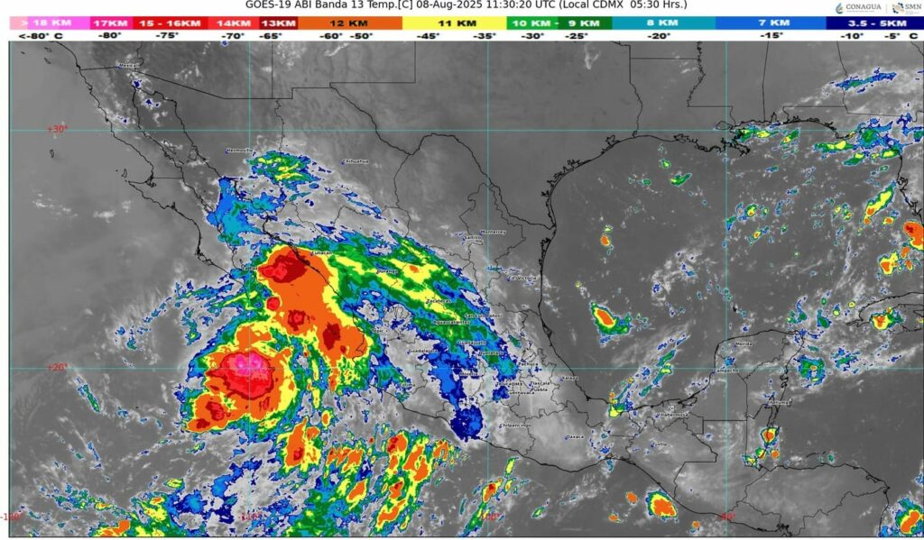 La tormenta tropical Ivo provocará lluvias en varios estados