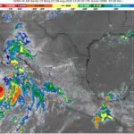 Tormenta tropical Ivo provoca lluvias y oleaje elevado en Baja California Sur
