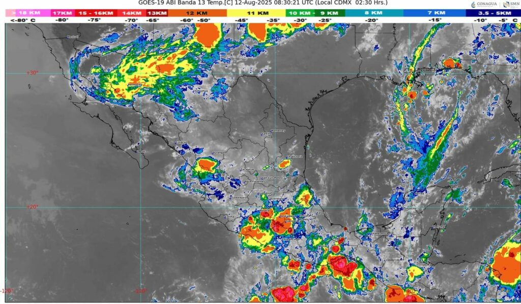 La onda tropical número 21 se desplazará sobre el sur de Oaxaca