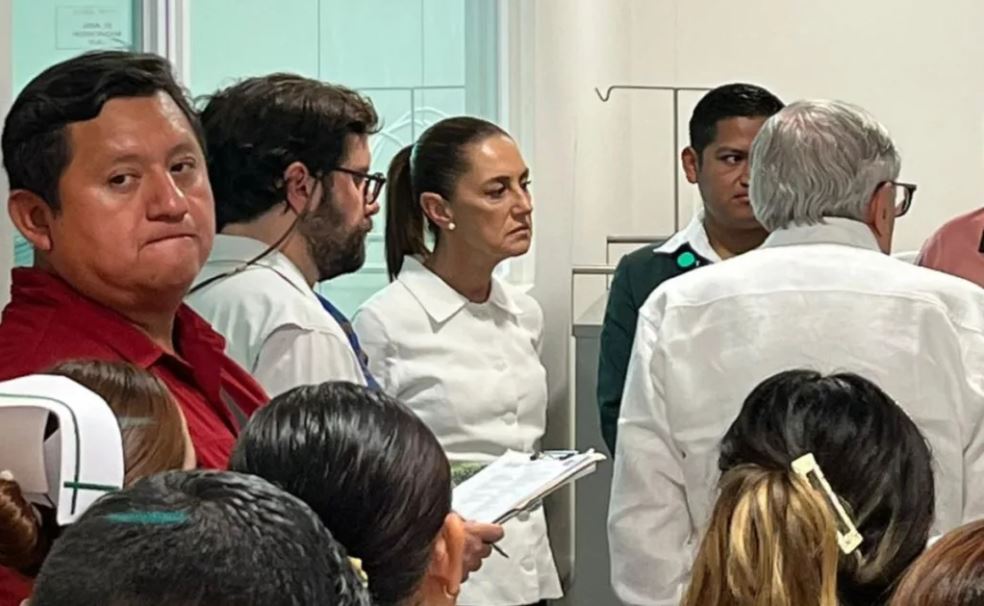 Claudia Sheinbaum realiza visita sorpresa a hospital en Tlapa, Guerrero