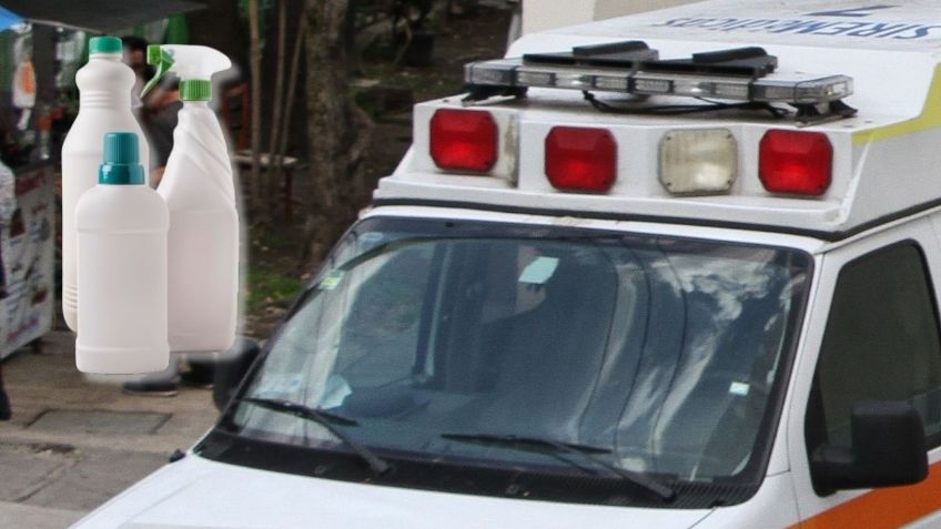 Alumno de secundaria acaba intoxicado tras beber cloro