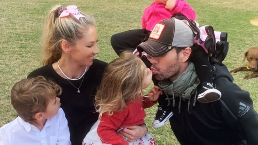 Enrique Iglesias y Anna Kournikova serán papás de nuevo, esperan a su cuarto bebé