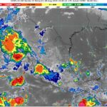 La onda tropical número 27 se desplazará sobre el sureste mexicano