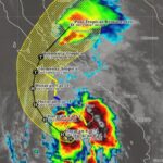 Huracán Lorena amenaza Baja California Sur con dos impactos