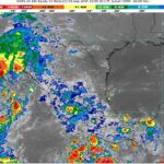 El ciclón Lorena se localiza frente a la costa de Baja California Sur