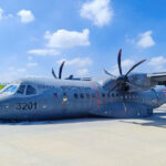 Aeronave militar C-295 aterriza “de panza” en Santa Lucía; sin lesionados