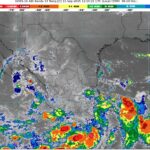 Lluvias intensas amenazan occidente, oriente, sur y sureste de México, incluida la Península de Yucatán