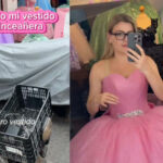 Joven ucraniana viaja a México solo para comprarse su vestido de XV Años y cumplir el sueño