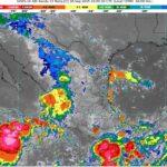 La onda tropical número 33 se desplazará sobre la península de Yucatán