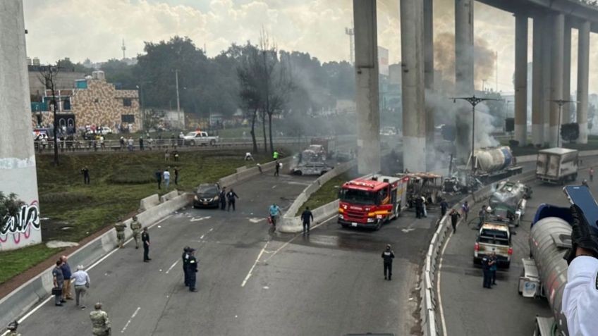 Sube a 28 la cifra de muertos tras explosión de pipa de gas en Puente de La Concordia
