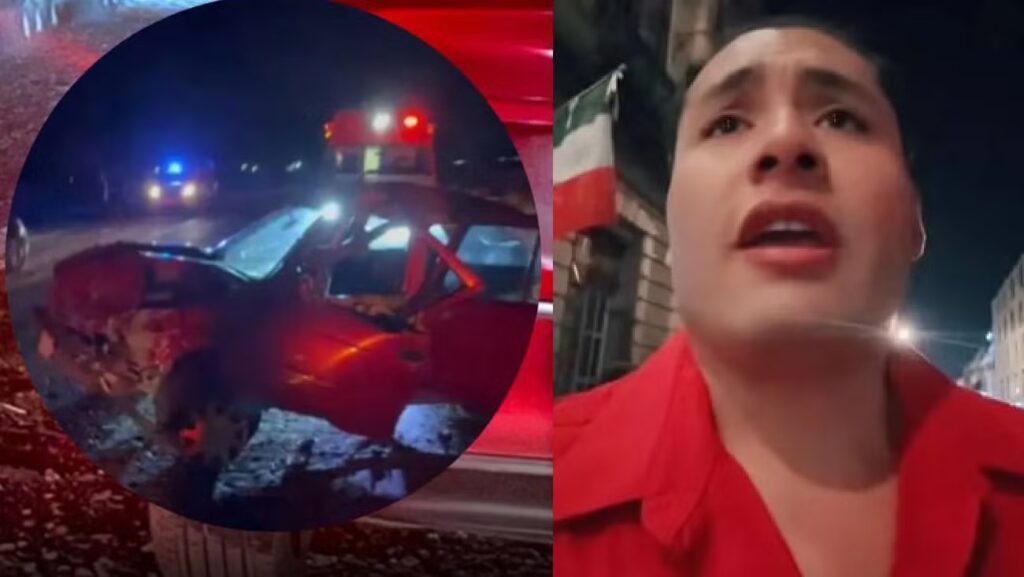 Reportero acude a cubrir accidente carretero y descubre que las víctimas son sus hijos