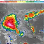El frente número 4 se extenderá con características de estacionario sobre el norte y noreste de México