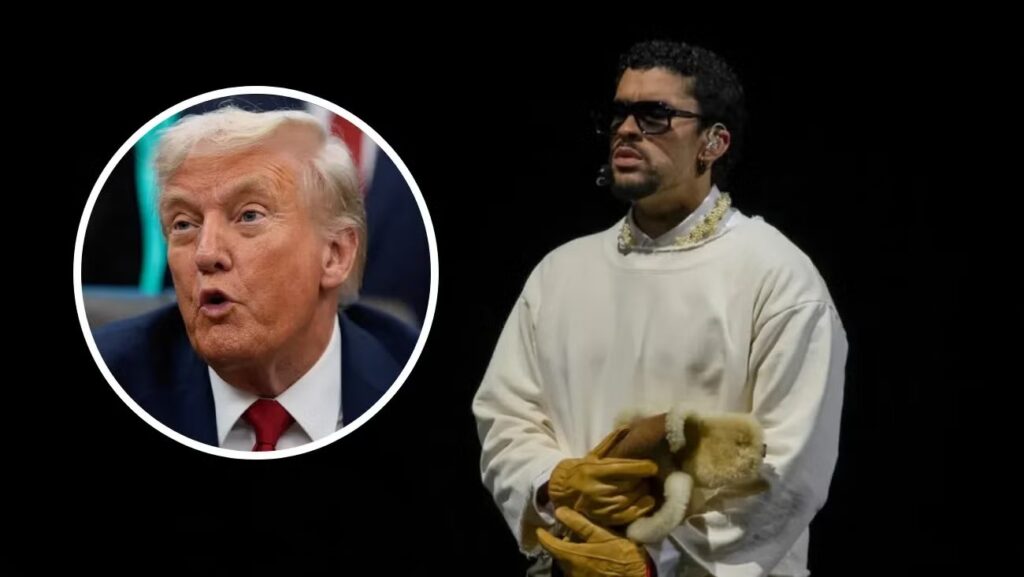 Trump anuncia despliegue de agentes migratorios en el Super Bowl por elección de Bad Bunny