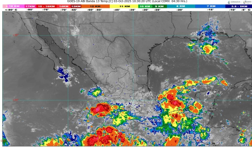Un nuevo frente frío se aproximará al noroeste de México