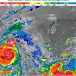 Temporal de lluvias muy fuertes a intensas, en el oriente, sur y sureste del territorio nacional