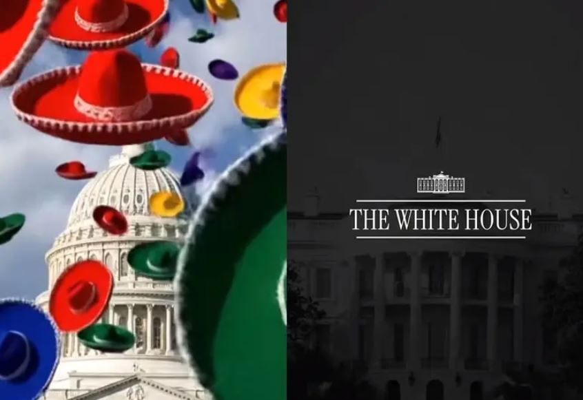 Polémica por video de la Casa Blanca con canción de Don Omar y sombreros mexicanos
