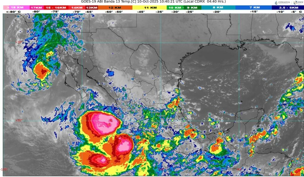 La tormenta tropical Raymond se desplazará frente a Guerrero y Michoacán