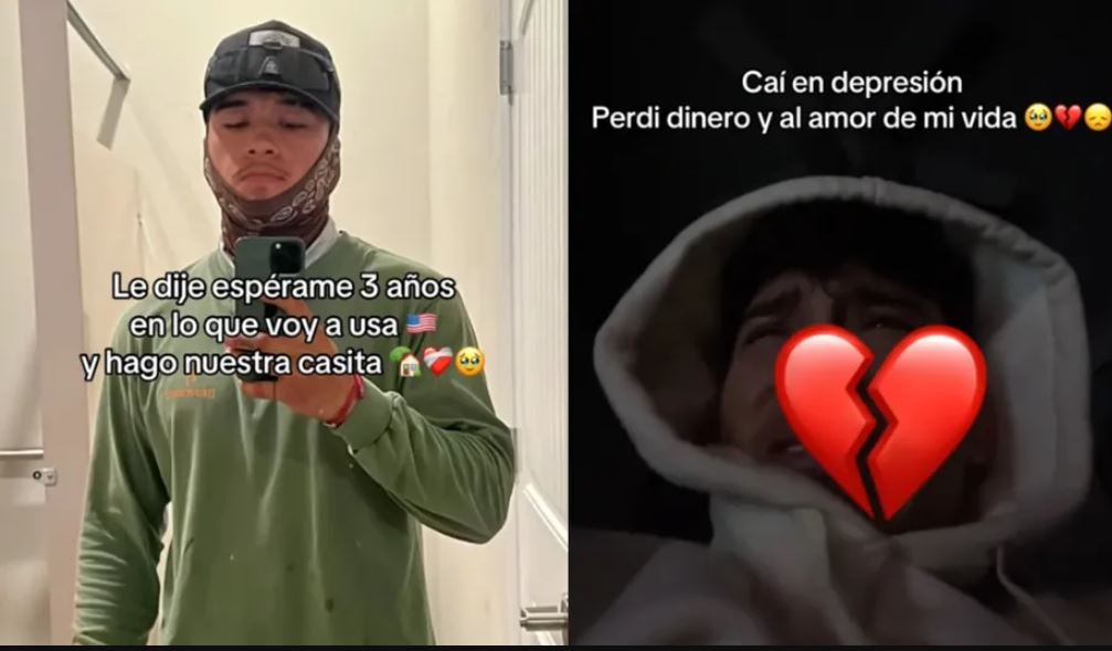 Hombre se va a Estados Unidos para construir una casa con su novia y ella lo abandona por otra persona
