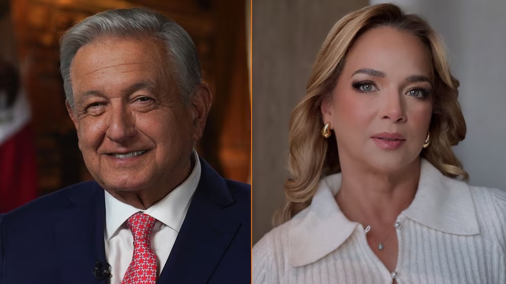 Adamari López desmiente romance con AMLO: “Todo fue creado con inteligencia artificial”