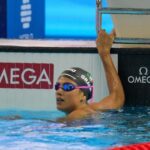 Miranda Grana hace historia en la Copa del Mundo de Natación