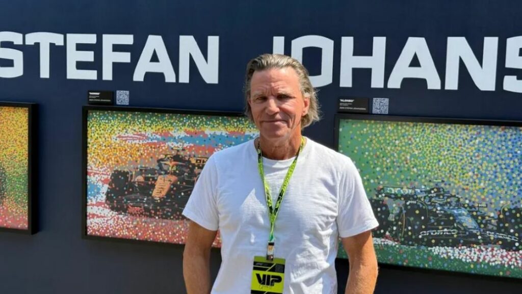 Stefan Johansson: el expiloto que perdió a un amigo y encontró calma en el arte