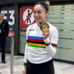 «Todo México es campeón mundial»: Yareli Acevedo tras medalla de oro en ciclismo de pista