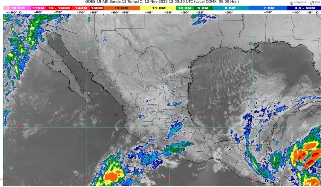 Se debilita el frente número 13 y favorece el aumento en las temperaturas