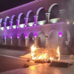 Gobierno de Apatzingán acusa a grupos de choque por protestas