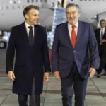 Emmanuel Macron, presidente de Francia, llega a México