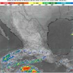 Frente frío y onda tropical provocan lluvias en gran parte del país