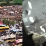 Tragedia en Brasil, el paso de un poderoso tornado dejó seis fallecidos y cientos de heridos