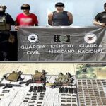 Primeros resultados del “Plan Michoacán”: 5 detenidos y arsenal decomisado