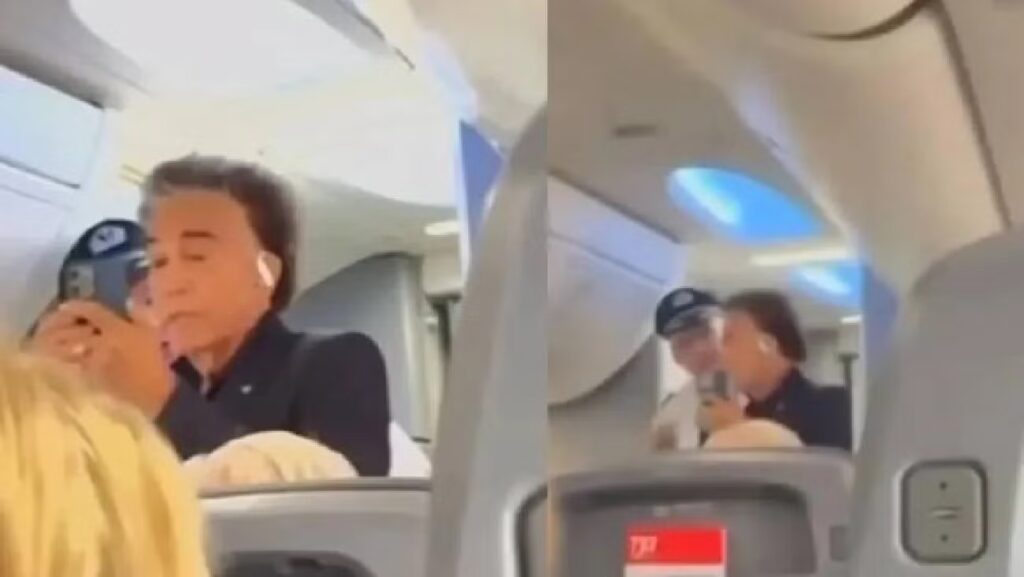 José Luis Rodríguez ‘El Puma’ es retirado de un avión en Ecuador