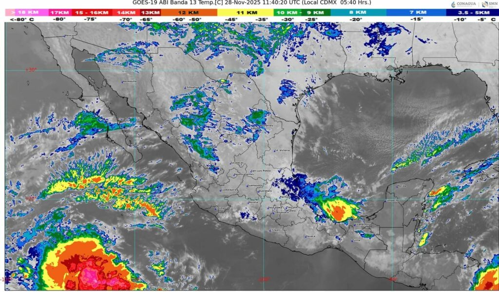 Frente Frío 16 azota el sureste con lluvias intensas y evento de «Norte»