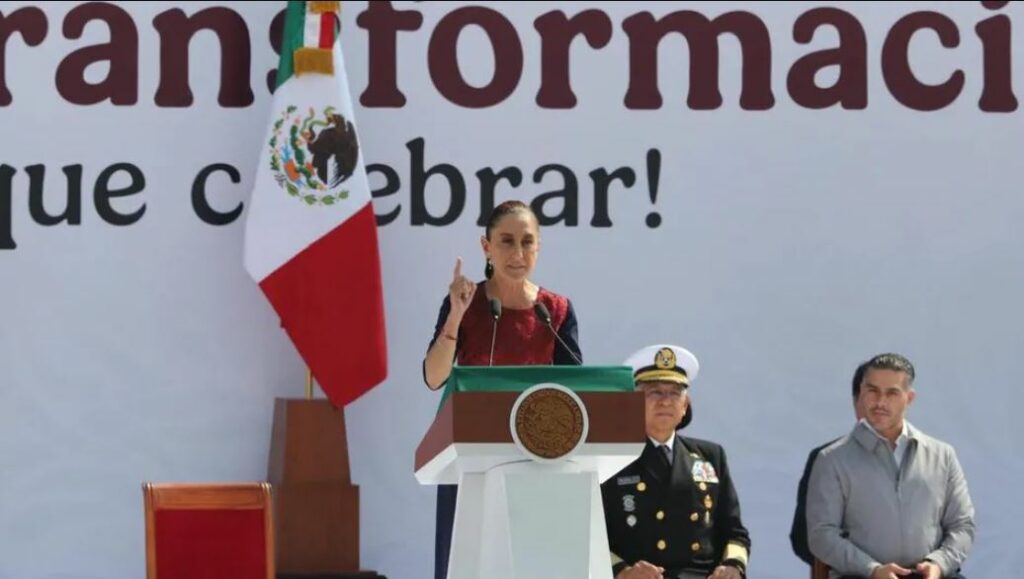 “México ya cambió… no somos colonia, ni protectorado de nadie»: Frases de Sheinbaum en mitin de siete años de la 4T