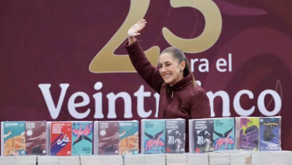Claudia Sheinbaum inicia entrega gratuita de libros a jóvenes en México y otros países: «Es hermoso regalar»