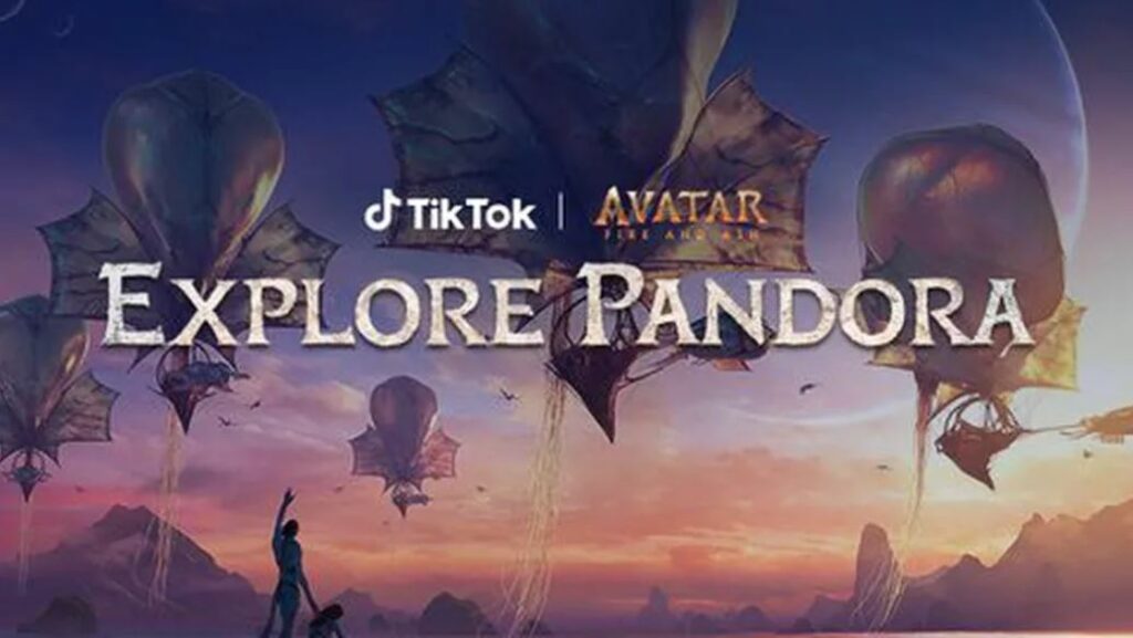 Avatar: Fuego y Cenizas; esta es la experiencia inmersiva de TikTok de la película