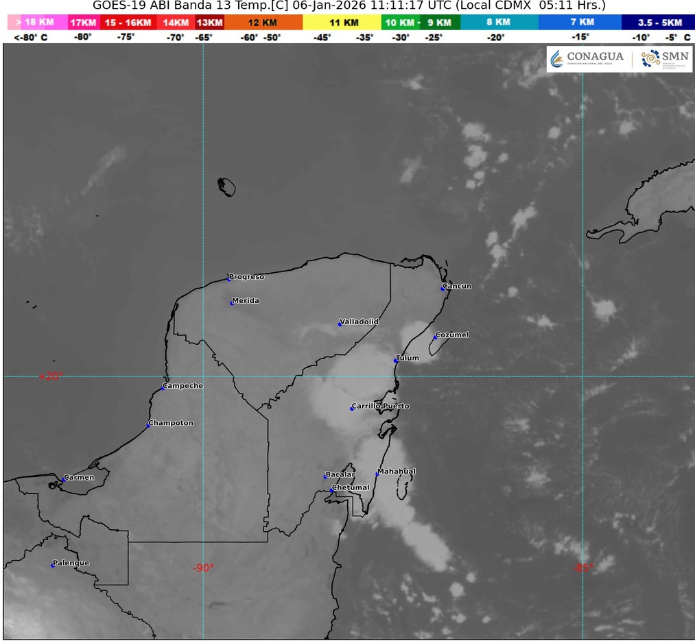 Pronostican condiciones para la caída de nieve o aguanieve en las sierras de Baja California