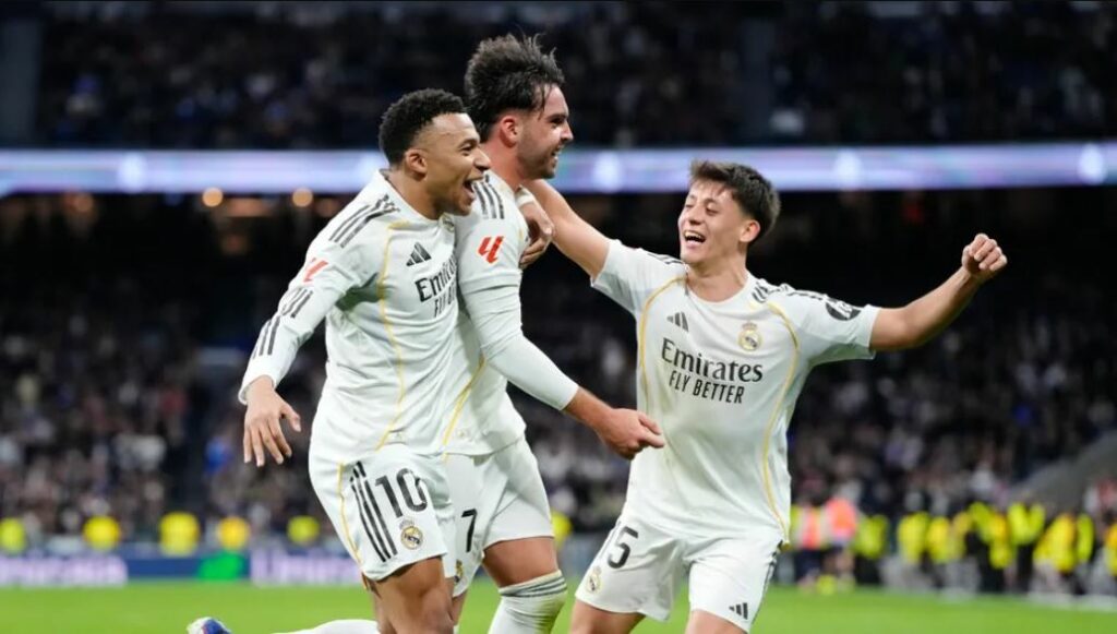 Real Madrid le regala su primer triunfo a Álvaro Arbeloa en un tenso partido ante el Levante