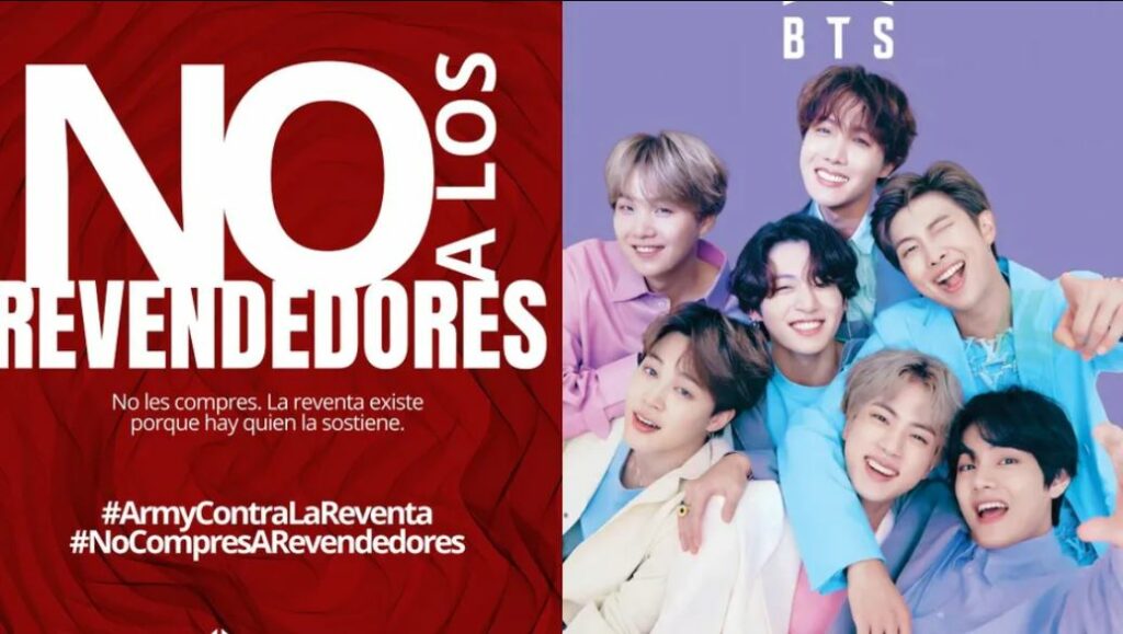 Fans de BTS llaman a boicotear reventa de boletos tras exhibir a supuestos revendedores en el Estadio GNP Seguros